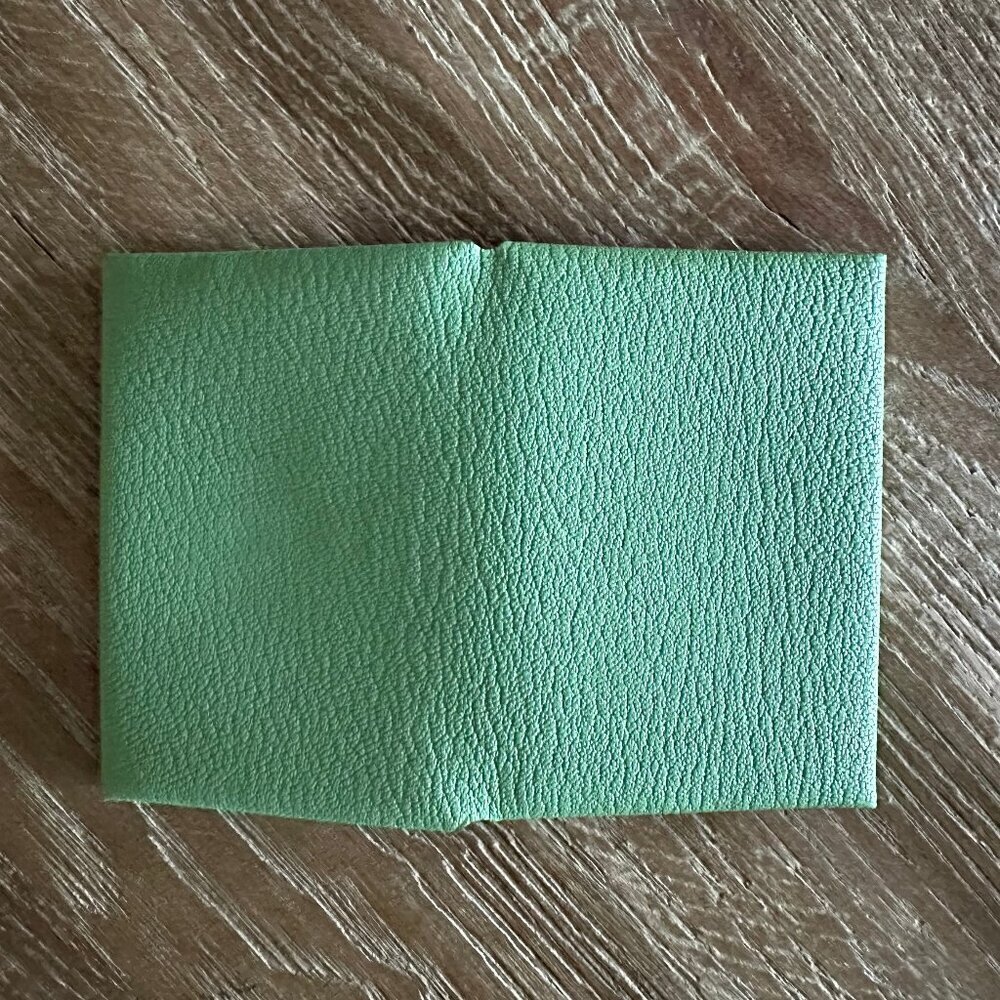 Hermes Calvi Duo Card Holder - Vert Criquet - Picture 5 of 8
